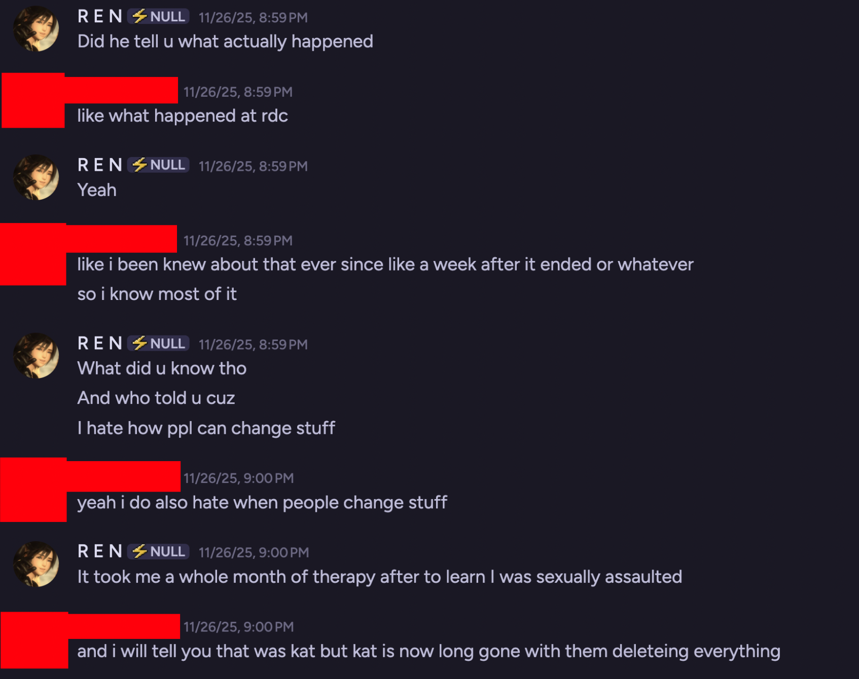 Kat identified as source